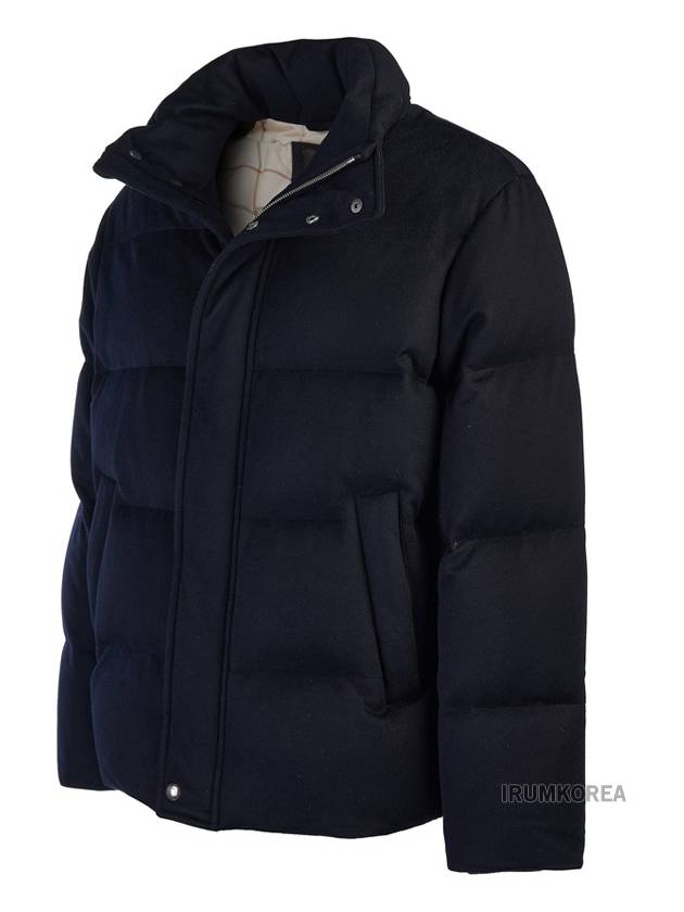 Giulio Puffer Jacket Navy Blue - LORO PIANA - BALAAN 3