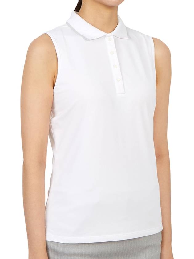 Collar Pleated Sleeveless White - G/FORE - BALAAN 4