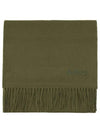 Ambroise Embroidered Muffler Pine Green - A.P.C. - BALAAN 3