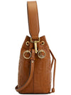 Mon Tresor Small Leather Bucket Bag Brown - FENDI - BALAAN 4