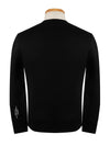 neoprene boxing print sweatshirt black - NEIL BARRETT - BALAAN 4