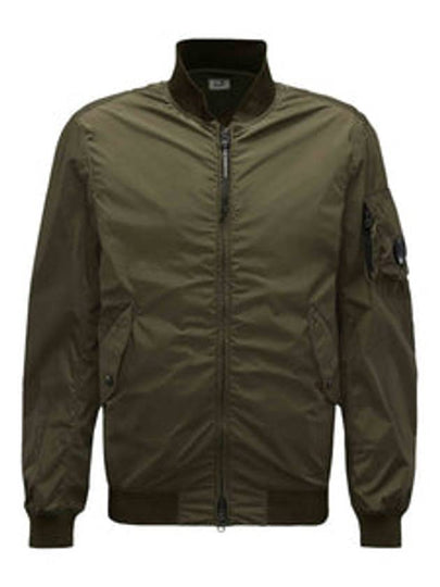 Nycra R Bomber Jacket Green - CP COMPANY - BALAAN 2