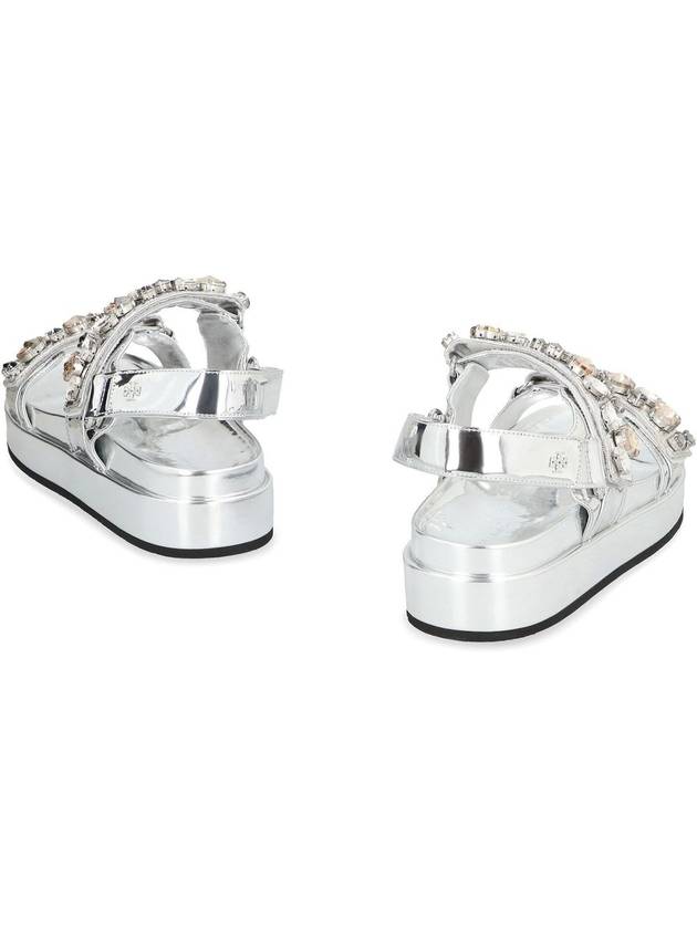 Tory Burch Kira Patent Leather Sandals - TORY BURCH - BALAAN 4