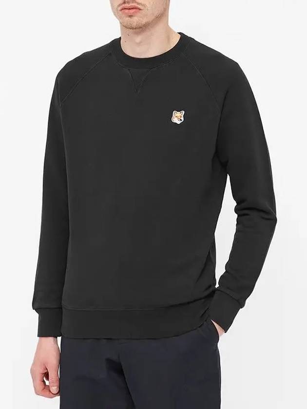 Fox Head Patch Classic Sweatshirt Black - MAISON KITSUNE - BALAAN 3