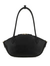 Small Leather Hand Shoulder Bag Black - PRADA - BALAAN 4