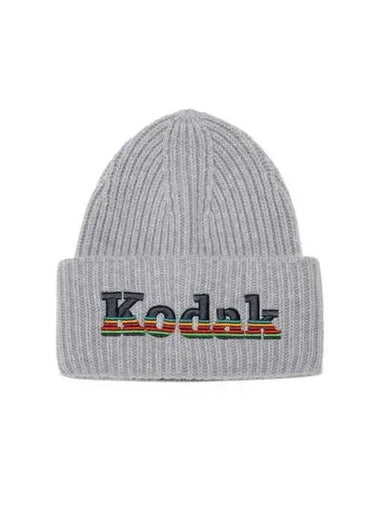 KODAK Rainbow Wool Blend Beanie GRAY - KODO - BALAAN 1