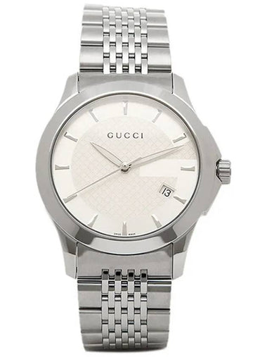 Men s G Timeless 38mm Metal Watch White - GUCCI - BALAAN 1