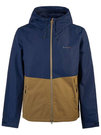 Logo Hiker Hooded Jacket Navy - BARBOUR - BALAAN 2