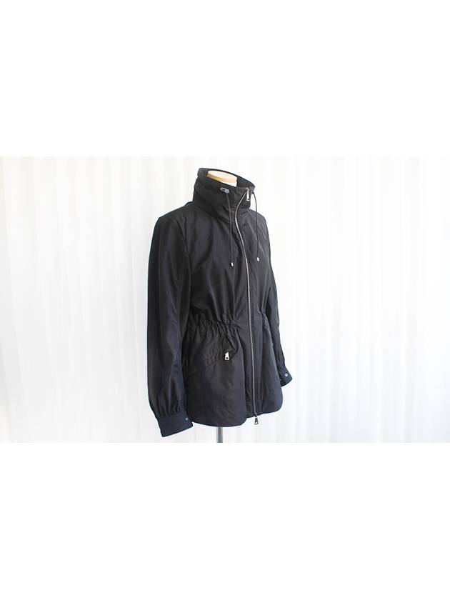 Used Luxury Daol Enet Women s Windbreaker Jacket Black Size 1 - MONCLER - BALAAN 3