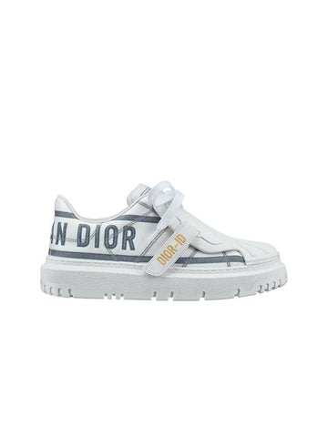 ID Technical Fabric Sneakers White French Blue - DIOR - BALAAN 1