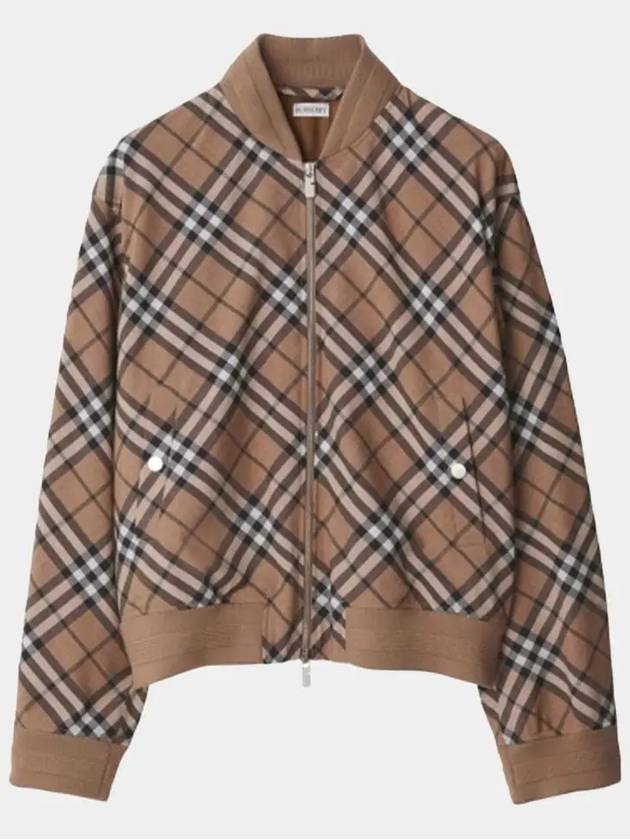 Vintage check zip up bomber jacket 8092963 - BURBERRY - BALAAN 2