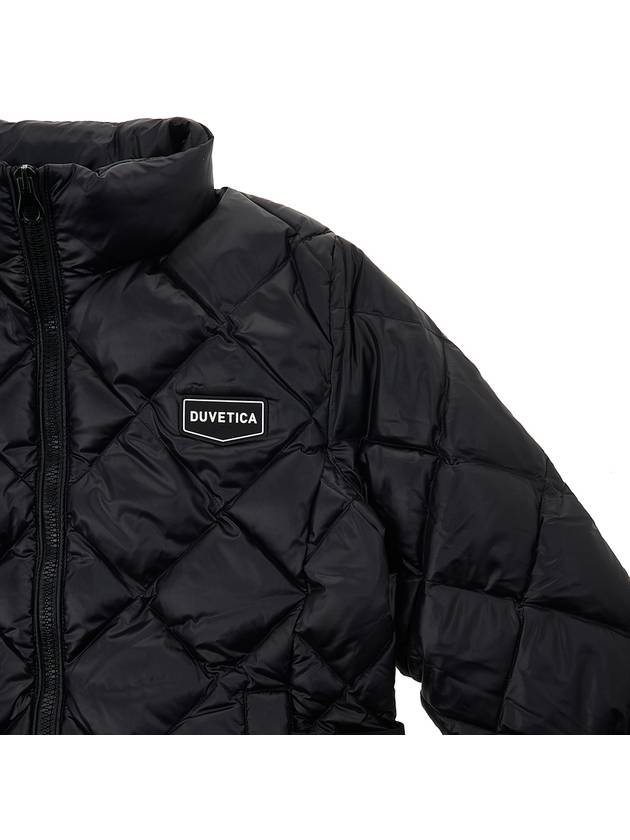 Sora Logo Quilted Short Padding Black - DUVETICA - BALAAN 5