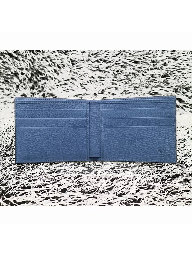 GG Interlocking Two Tone Half Wallet Black - GUCCI - BALAAN 4