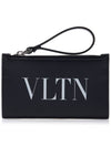 Men's VLTN Card Wallet Black - VALENTINO - BALAAN 2