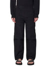 Flat Nylon Regular Utility Straight Pants Black - CP COMPANY - BALAAN 2