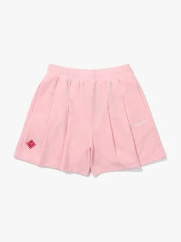 Diadora Carina Terry Half Pants Women PINK - DIADORA - BALAAN 1