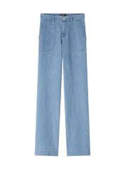 Seaside Straight Jeans Light Blue - A.P.C. - BALAAN 2