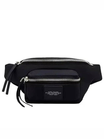 The Biker Nylon Belt Bag Black - MARC JACOBS - BALAAN 1