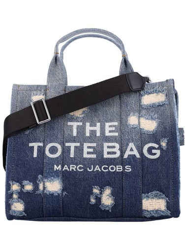 Marc Jacobs The Rip And Repair Denim Medium Tote Bag - MARC JACOBS - BALAAN 1