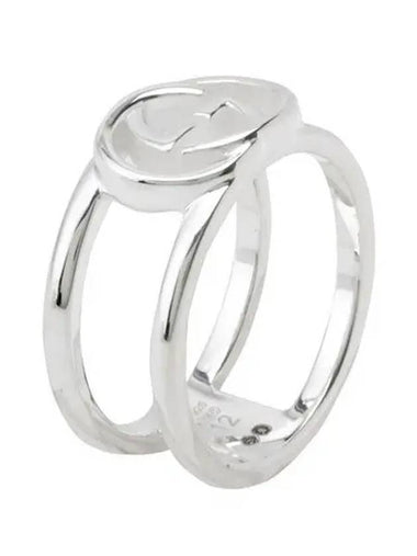 Interlocking G Ring YBC295716001 - GUCCI - BALAAN 1