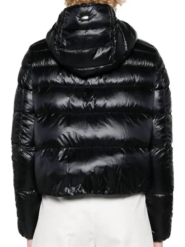 Resort Down Hood Padding Black - HERNO - BALAAN 4