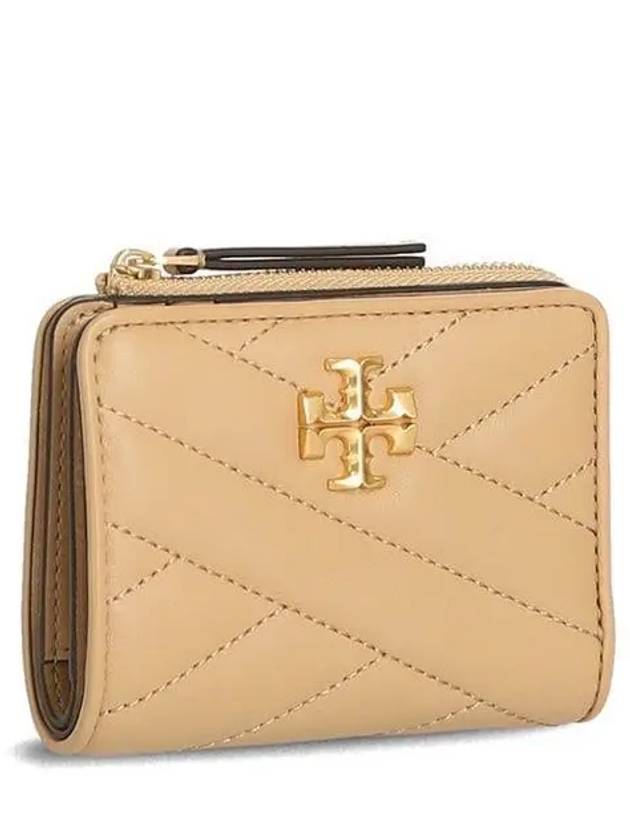 Kira Chevron 153121 250 Bifold Half Wallet 1022100 - TORY BURCH - BALAAN 1