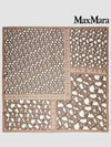 logo print scarf brown - MAX MARA - BALAAN 3