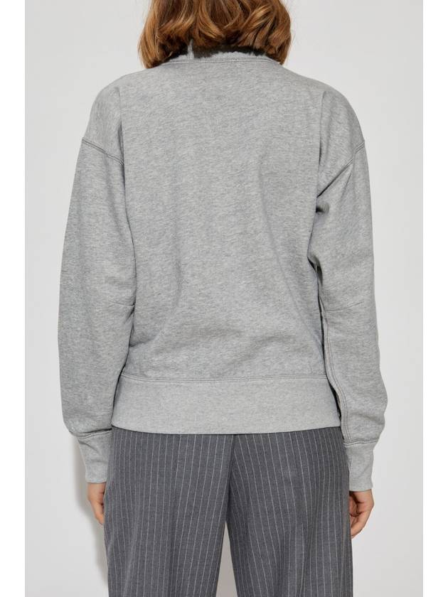 Marant Etoile Sweatshirt Moby, Women's, Grey - ISABEL MARANT ETOILE - BALAAN 4