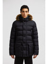 Clunye Short Down Padding Black - MONCLER - BALAAN 3