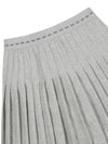 GLITTER PLEATS SKIRT - ELORD - BALAAN 7