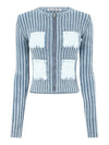 ribbed zip cardigan - ACNE STUDIOS - BALAAN 1