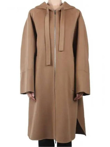 S Women Felipe Virgin Wool Coat Camel FELPI 045 270234 1119153 - MAX MARA - BALAAN 1