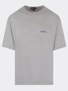 Jeremy Logo Short Sleeve T-shirt Grey - A.P.C. - BALAAN 2