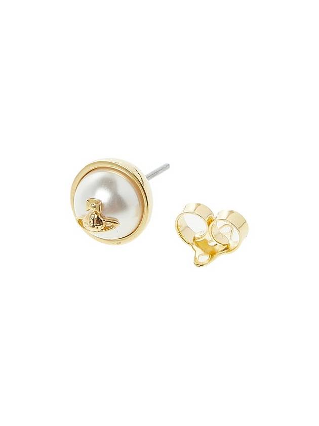 Olga Pearl Small Earrings Gold - VIVIENNE WESTWOOD - BALAAN 6