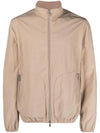 High Neck Track Zip-Up Jacket Beige - BRUNELLO CUCINELLI - BALAAN 1