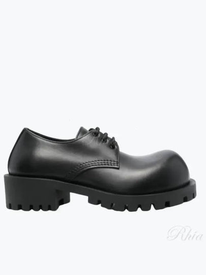 Hummer Leather Derby Black - BALENCIAGA - BALAAN 2