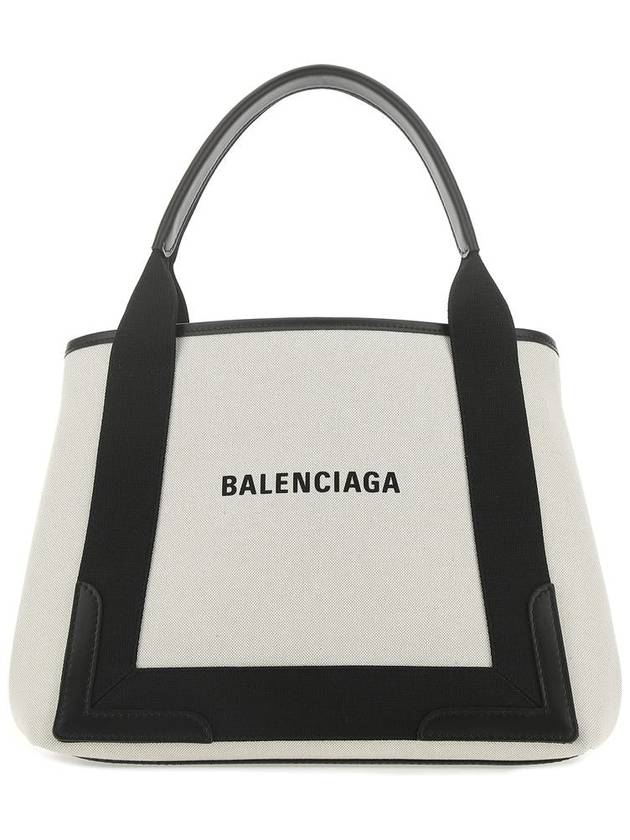 Cabas Logo Canvas Small Tote Bag Black - BALENCIAGA - BALAAN 2