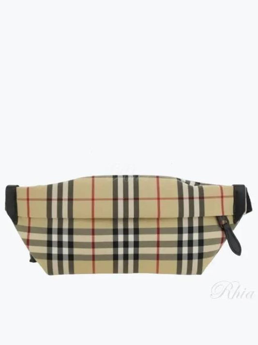 Vintage Check Nylon Belt Bag Beige - BURBERRY - BALAAN 2