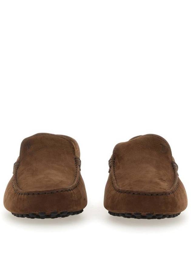 Gomino Suede Driving Shoes Brown - TOD'S - BALAAN 5