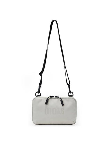 Women's Mini Six Crossbody Bag Beige - UNION 6 - BALAAN 1