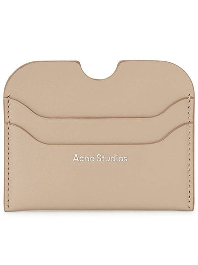 Elmas Large S Card Wallet Beige - ACNE STUDIOS - BALAAN 2