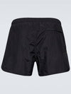 Heart Logo Swim Shorts Black - AMI - BALAAN 3