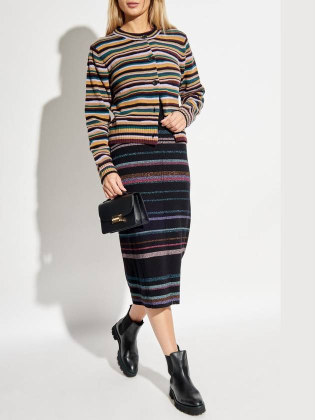 PS Paul Smith Striped Cardigan, Women's, Multicolour - PAUL SMITH - BALAAN 2