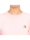 Fox Head Patch Regular Sweatshirt Pink - MAISON KITSUNE - BALAAN 7