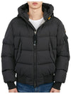 PMPUFHF02 BLACK Men s Hooded Padded Jumper Jacket Regular Fit - PARAJUMPERS - BALAAN 4