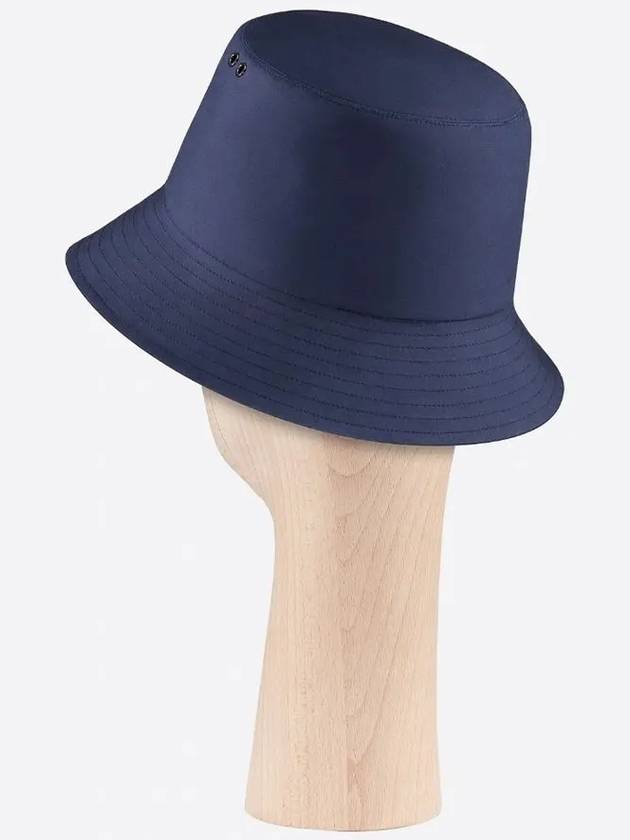 Reversible Teddy D Small Brim Bucket Hat Blue - DIOR - BALAAN 3