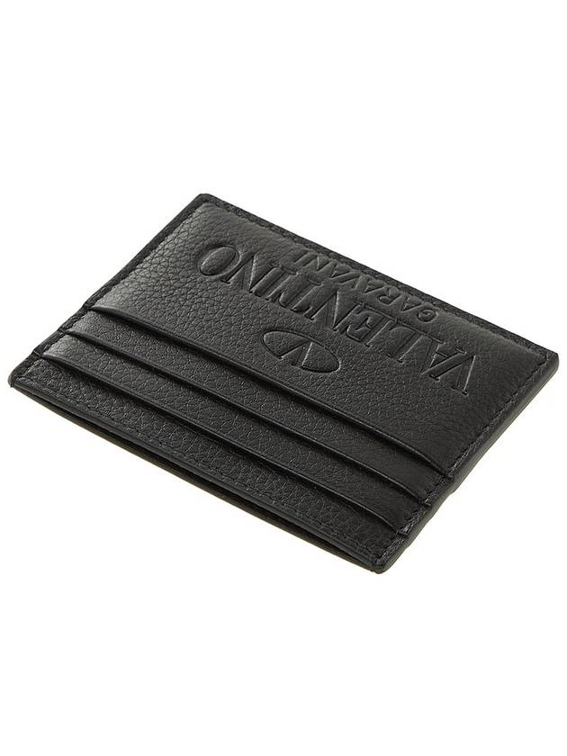 Identity Logo Card Wallet Black - VALENTINO - BALAAN 5