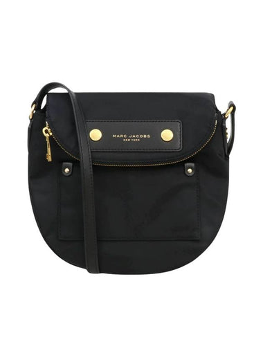 Preppy Natasha Mini Nylon Cross Bag Black - MARC JACOBS - BALAAN 1