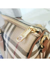 Medium Check Bowling Tote Bag Archive Beige Briar Brown - BURBERRY - BALAAN 7