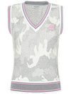 C23SVT001W Candy Camo Vest Light Gray - CHUCUCHU - BALAAN 1